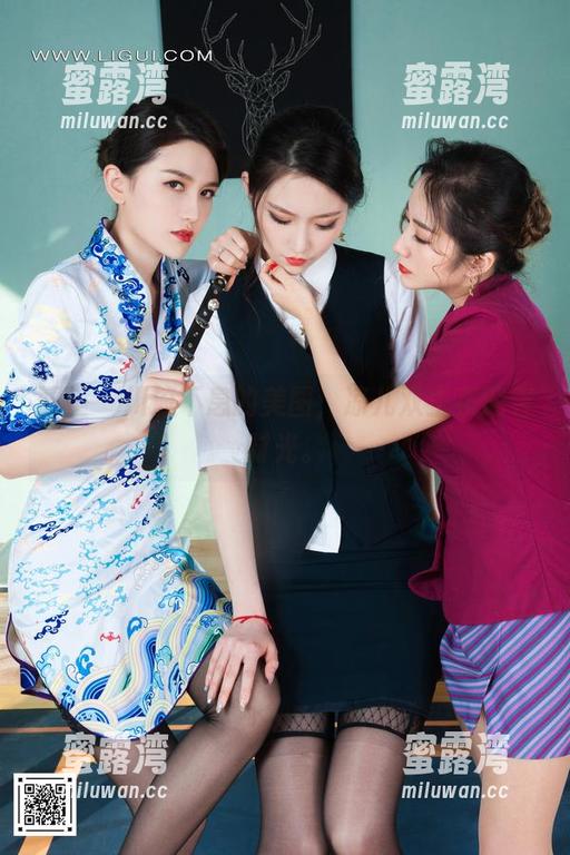 丽柜 - 川流不息的美图，凉儿双生花迎春时光。